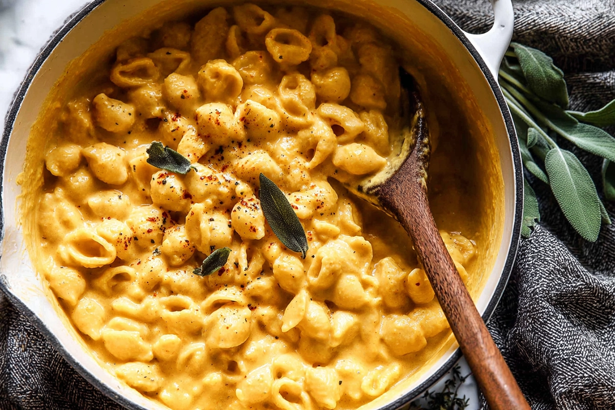 Pumpkin Mac and Cheese