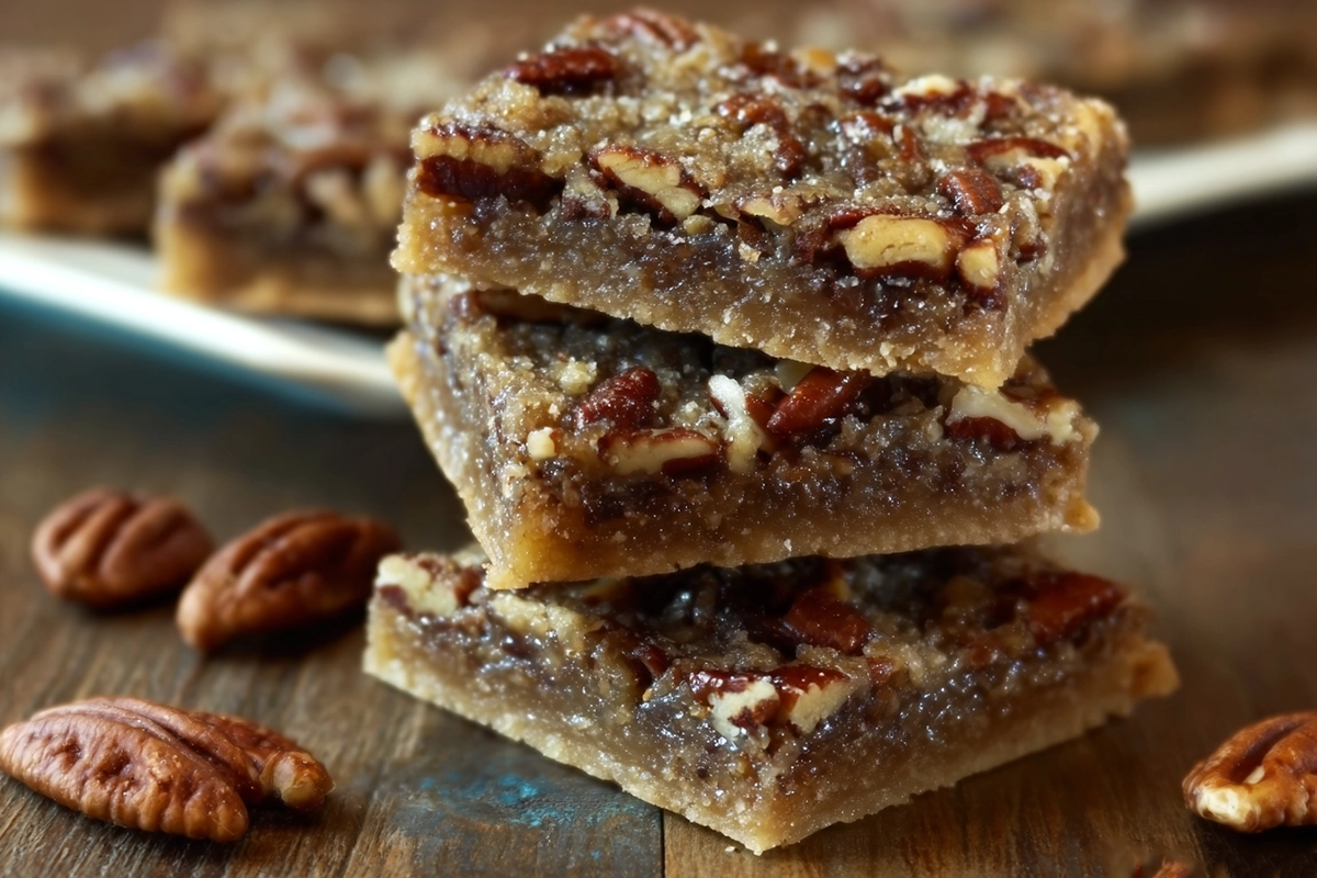 Pecan Pie Bars with Buttery Shortbread Crust – Your New Favorite Holiday Treat 4 Pecan Pie Bar