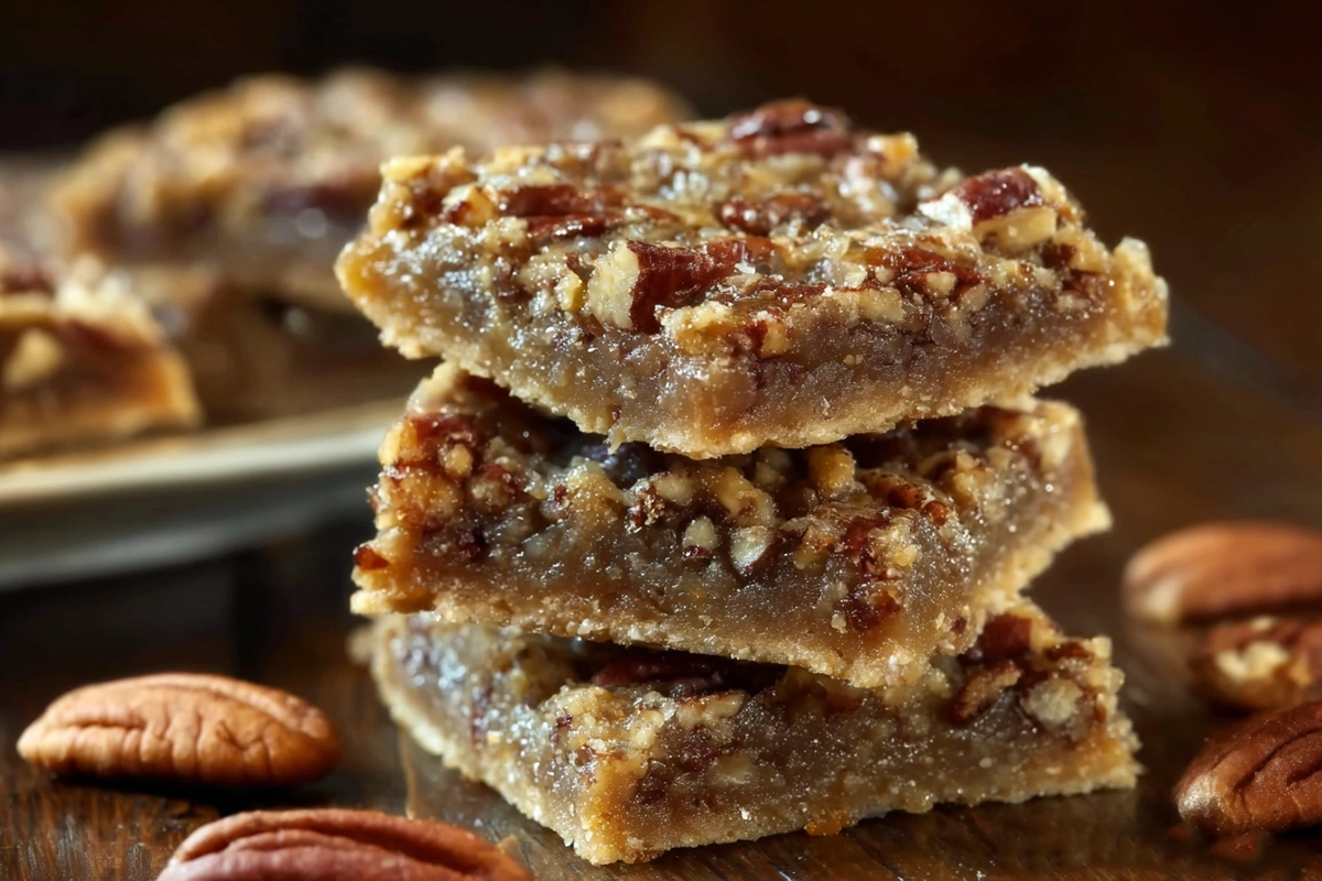 Pecan Pie Bars with Buttery Shortbread Crust – Your New Favorite Holiday Treat 3 Pecan Pie Bars