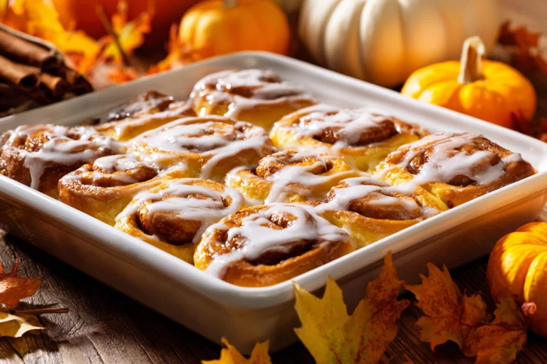 Pumpkin Cinnamon Rolls Recipe