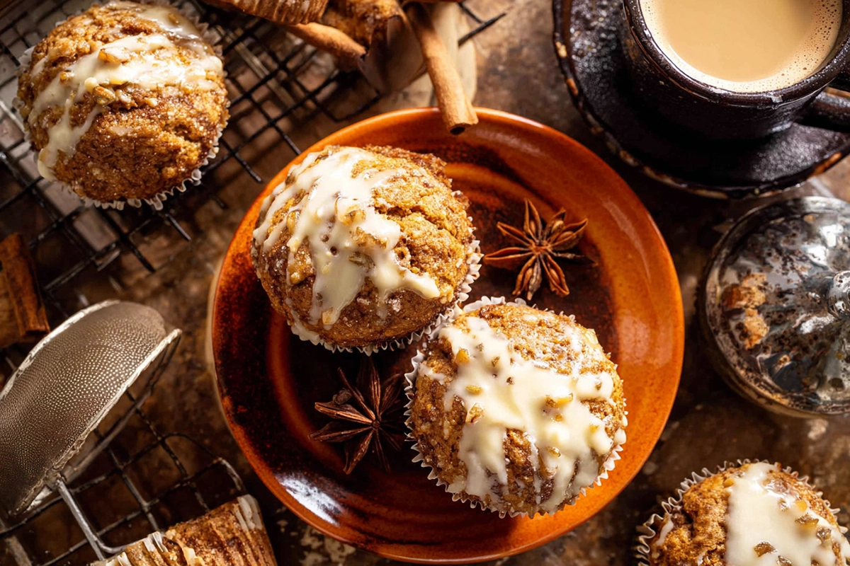 Pumpkin Cream Cheese Muffins