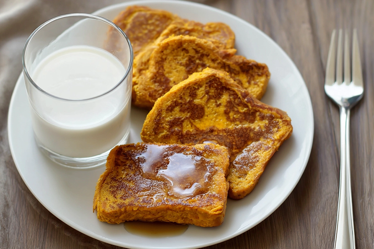 Pumpkin French Toast with Brown Sugar Cinnamon Butter: The Fall Breakfast You’ll Crave All Season 4 Pumpkin French Toas