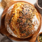 Pumpkin No Knead Bread