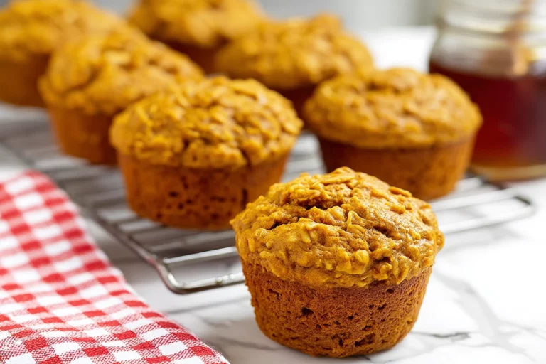 Pumpkin Oatmeal Muffins