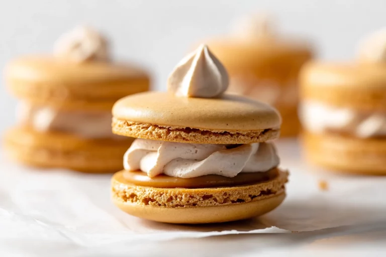 Pumpkin Pie Macarons