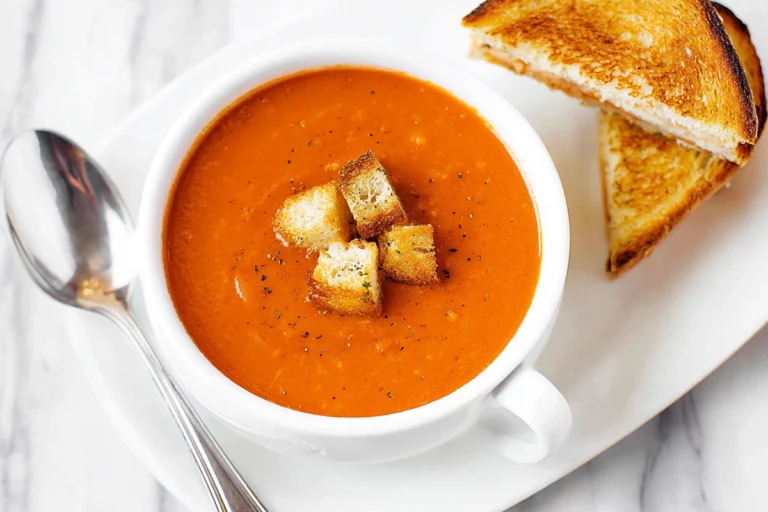 Roasted Tomato Basil Soup