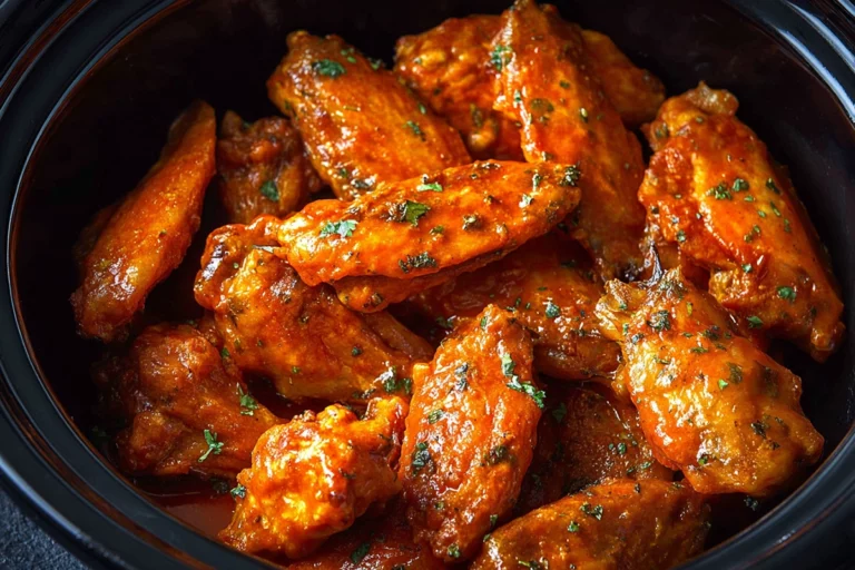 Slow Cooker Buffalo Wings