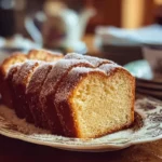 Spiced Apple Cider Donut Loaf