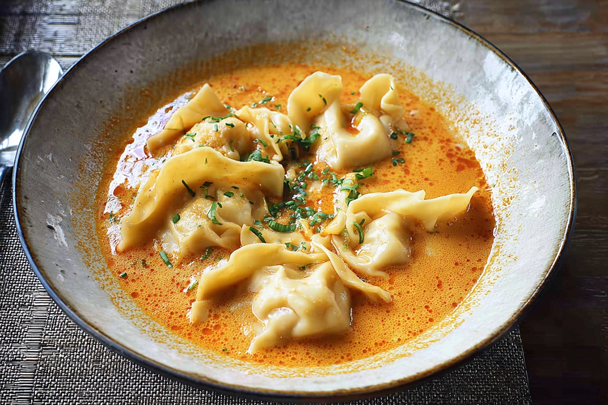 Thai Coconut Curry Dumpling Sou