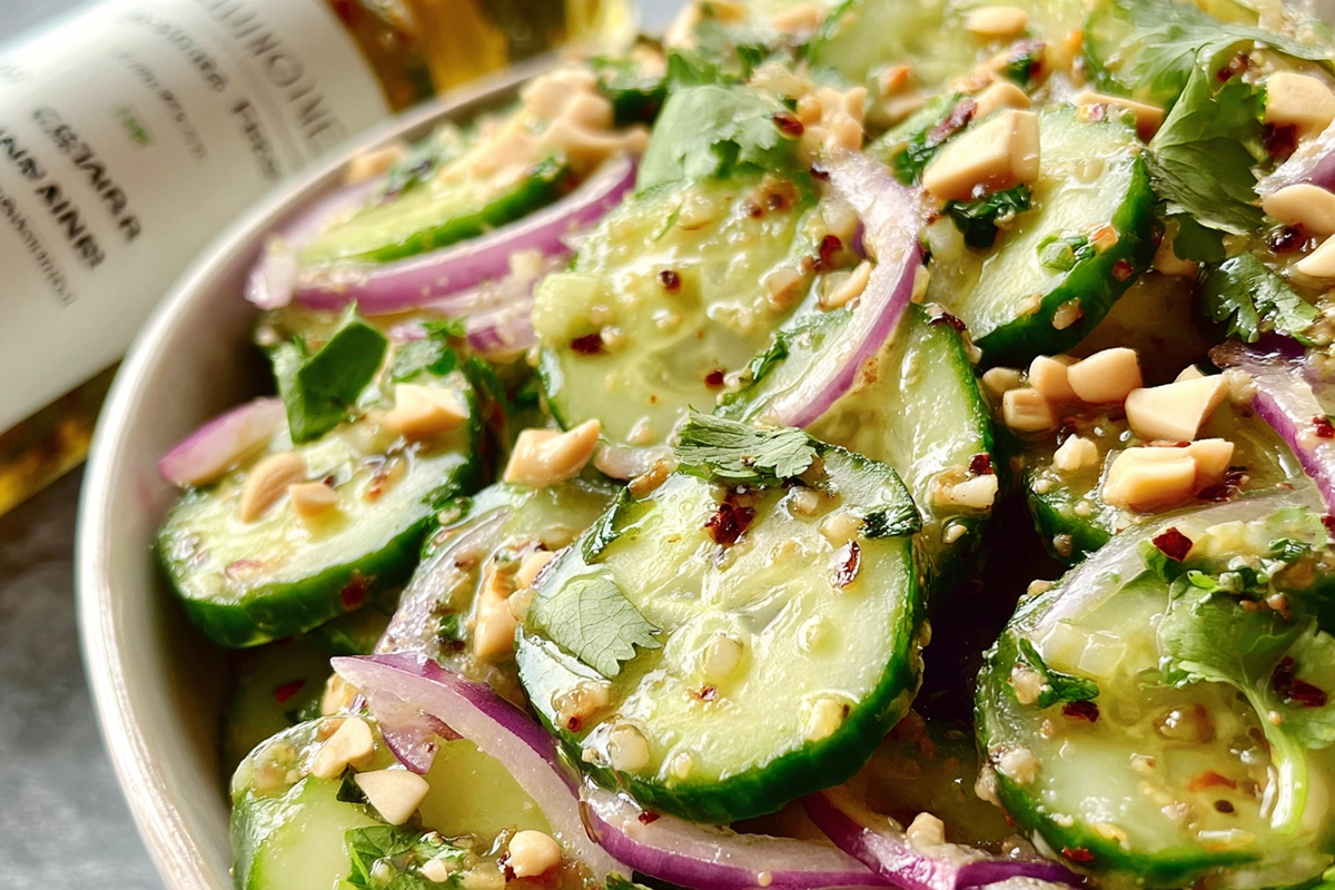 Thai Cucumber Salad: Fresh, Crunchy, and Full of Flavor 4 Thai Cucumber Sala