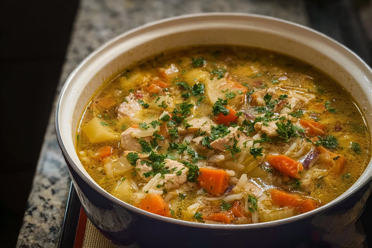 Cozy Up with This Hearty Chicken Rice Soup Recipe 4 chicken rice sou