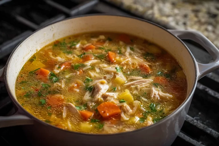chicken rice soup
