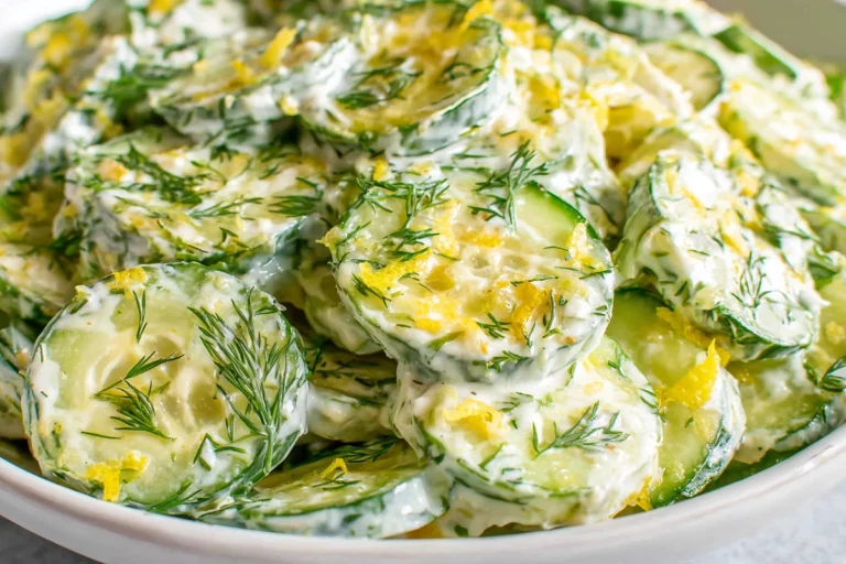 pickle juice ranch cucumber salad