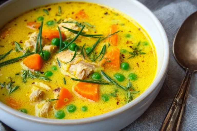 Anti Inflammatory Turmeric Chicken Soup