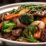 sweet ginger beef