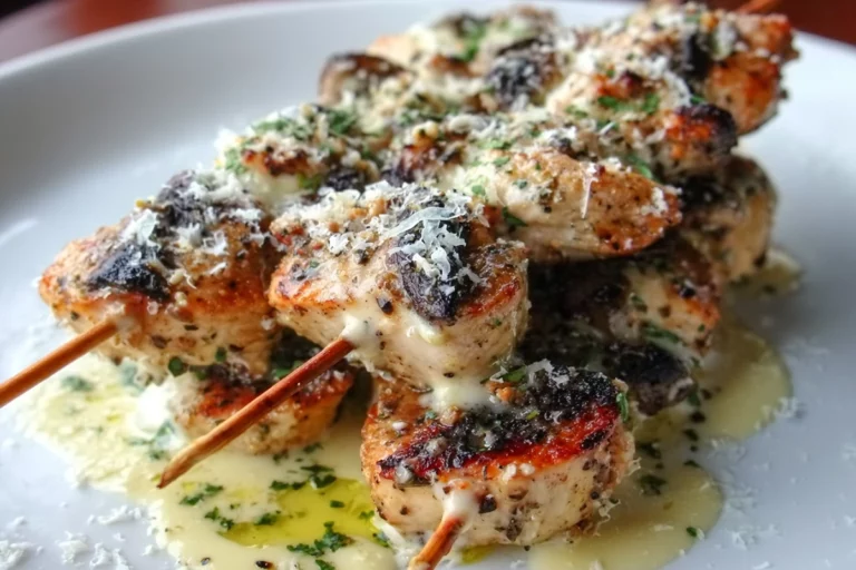 Blackstone garlic Parmesan chicken
