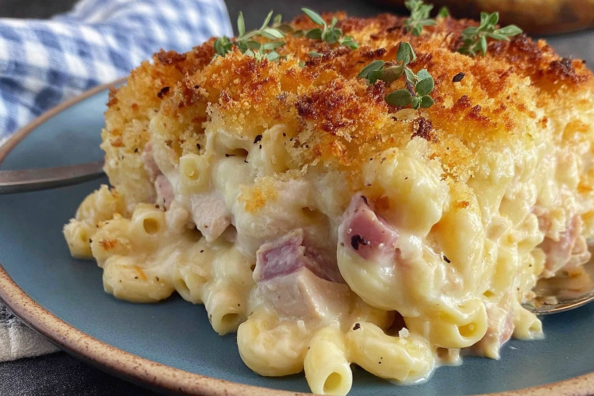 Chicken Cordon Bleu Casserol