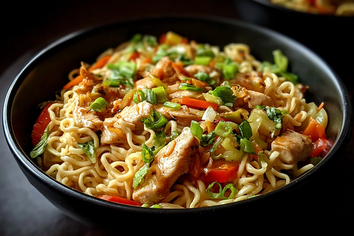 Chicken Ramen Stir Fry