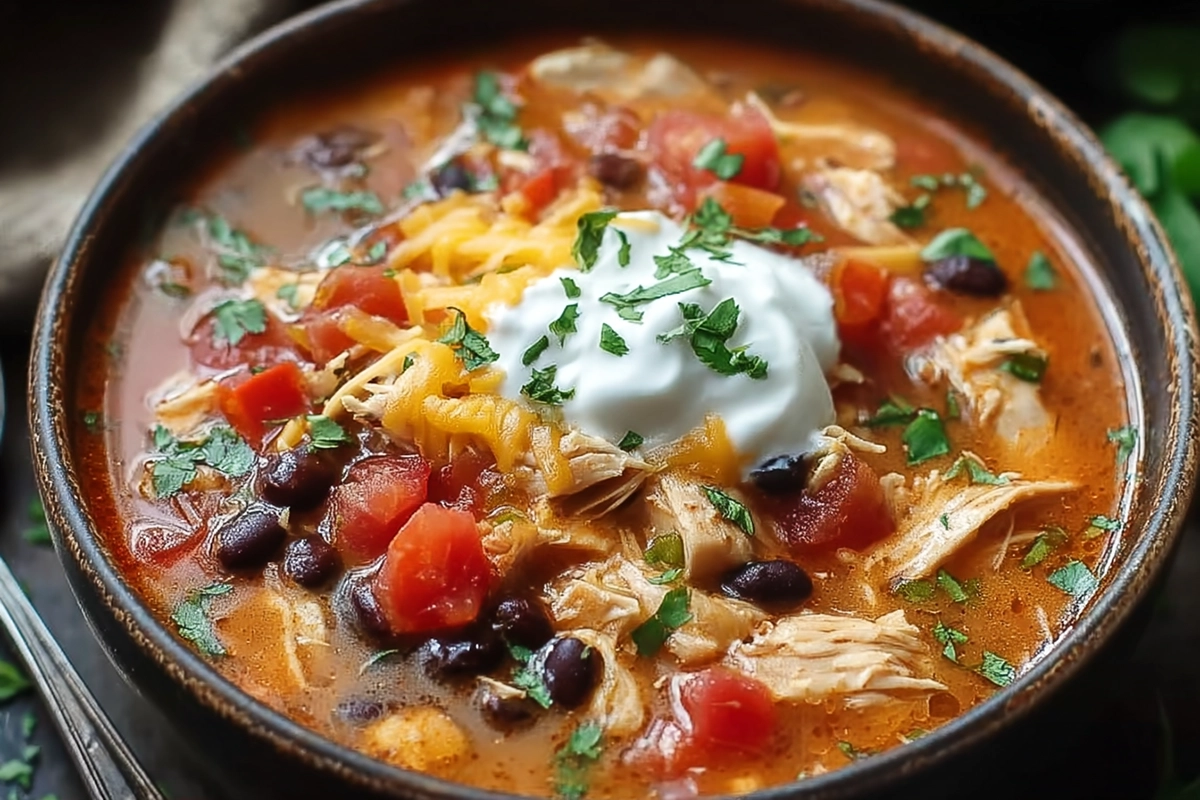Chicken Taco Soup with Cream Cheese: The Creamy Comfort You’ve Been Craving 4 Chicken Taco Soup with Cream Chees