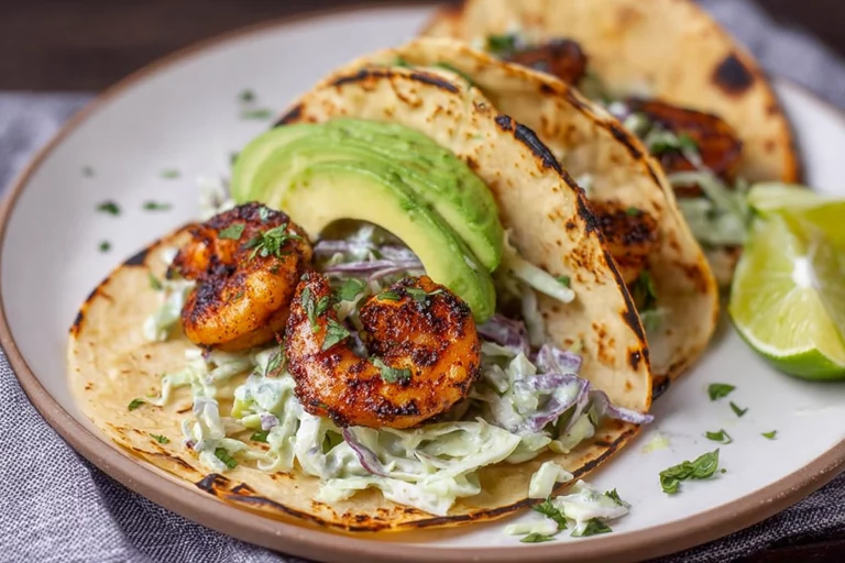 Cilantro Lime Shrimp Tacos
