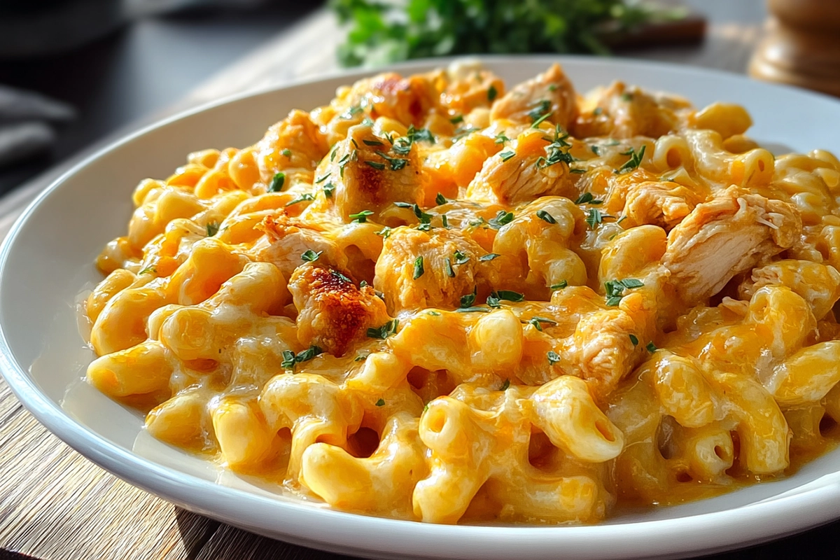 Buffalo Chicken Mac and Cheese