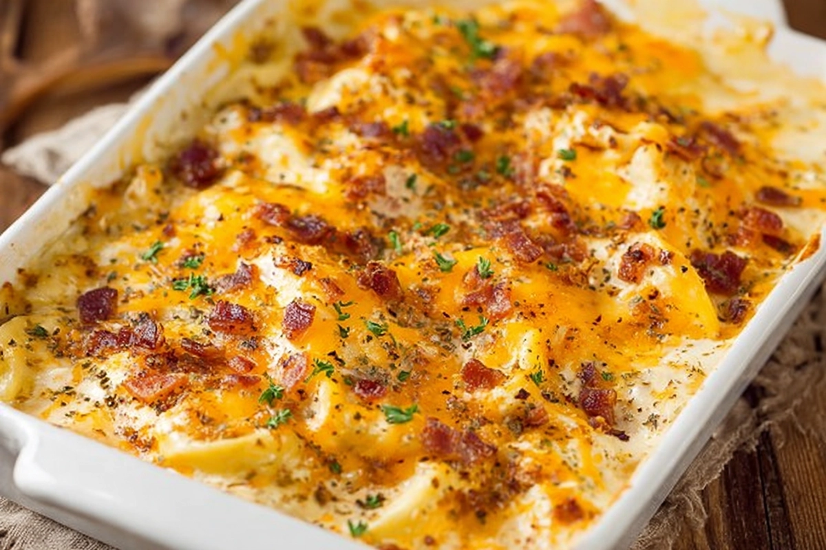 Crack Chicken Pierogi Casserole: Your New Weeknight Wonder 4 Crack Chicken Pierogi Casserol