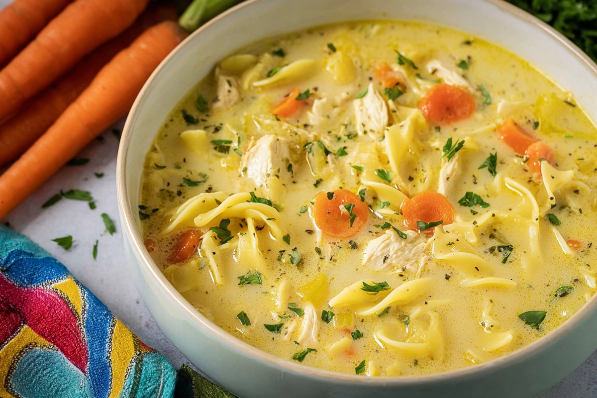 Creamy Chicken Noodle Soup: The Ultimate Comfort Food for Busy Weeknights 4 Creamy Chicken Noodle So