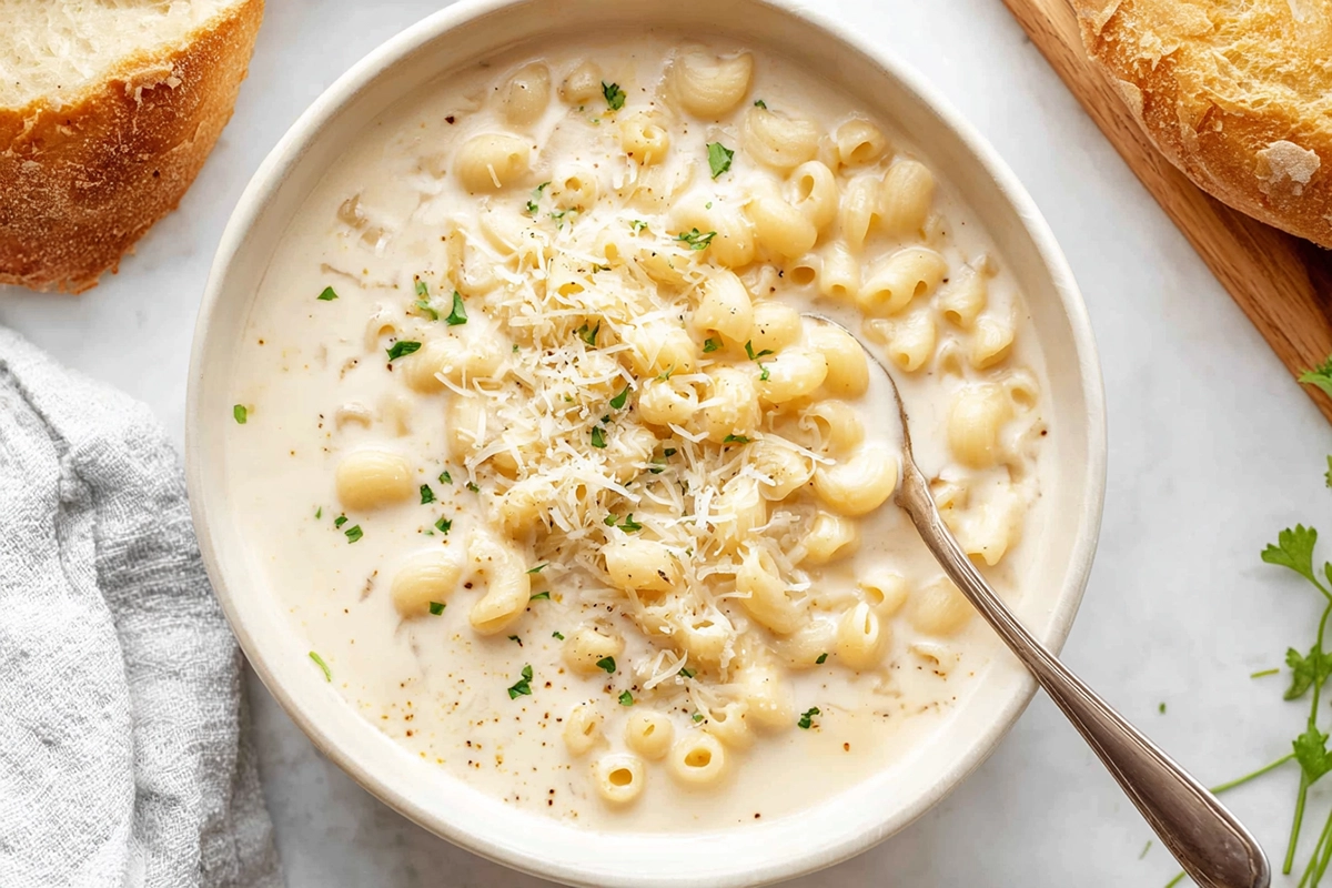 Garlic Parmesan Soup