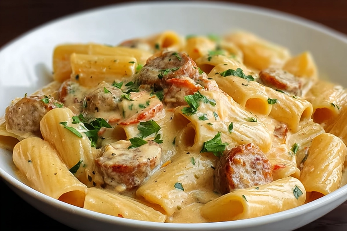 Creamy Italian Sausage Rigatoni