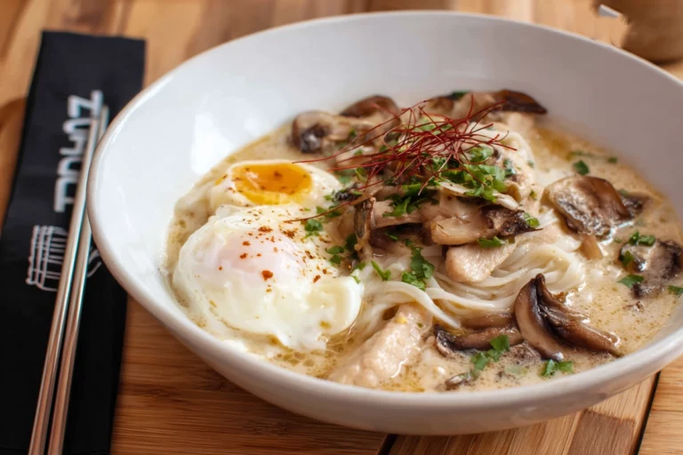 Creamy Miso Udon Soup