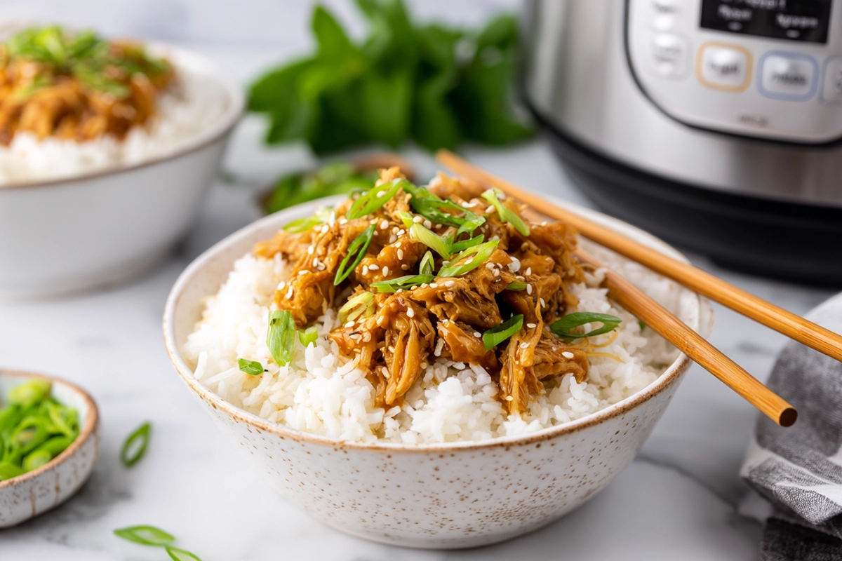 Crockpot Soy Honey Garlic Chicken