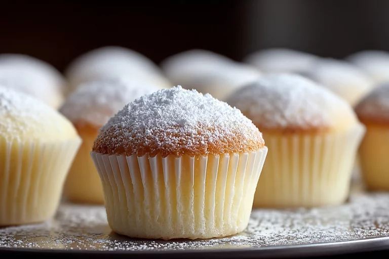 Japanese Cotton Cheesecake Cupcakes