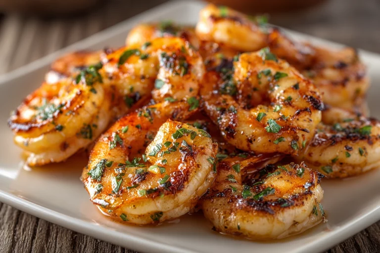 Garlic Parmesan Roasted Shrimp Recipe