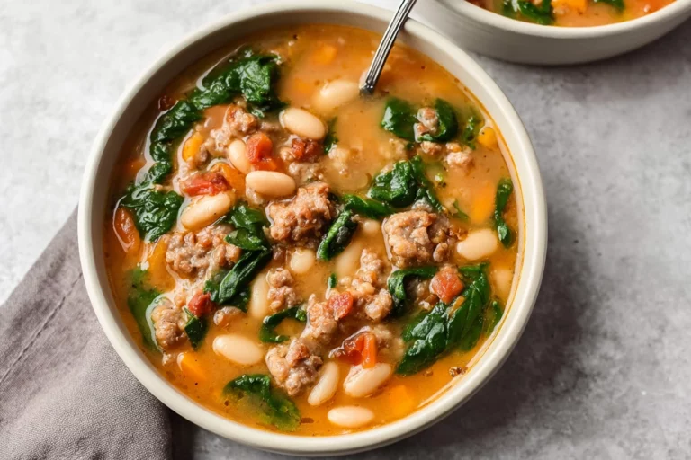 Italian Sausage White Bean Soup