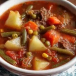 Old-Fashioned Vegetable Beef Soup