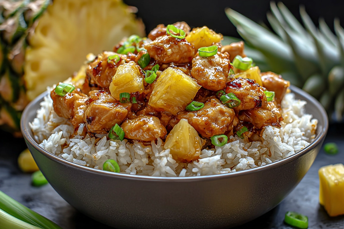 Pineapple Chicken and Rice
