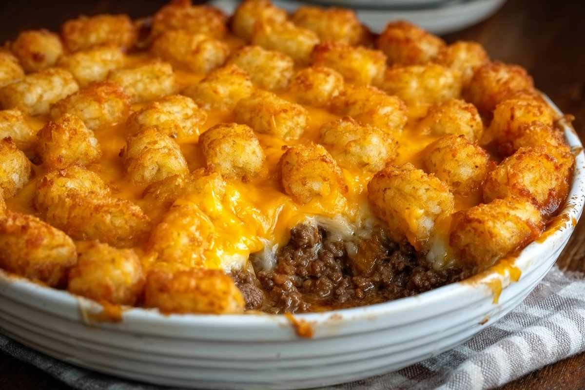 Tater Tot Casserole: The Comfort Food Classic Your Family Will Love 4 Tater Tot Casserole with Ground