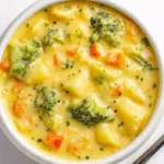 Broccoli Potato Cheese Soup