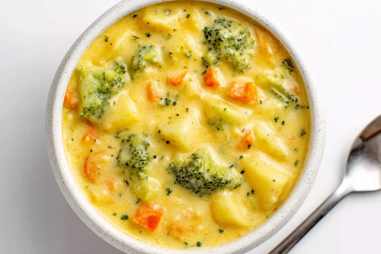 Broccoli Potato Cheese Soup