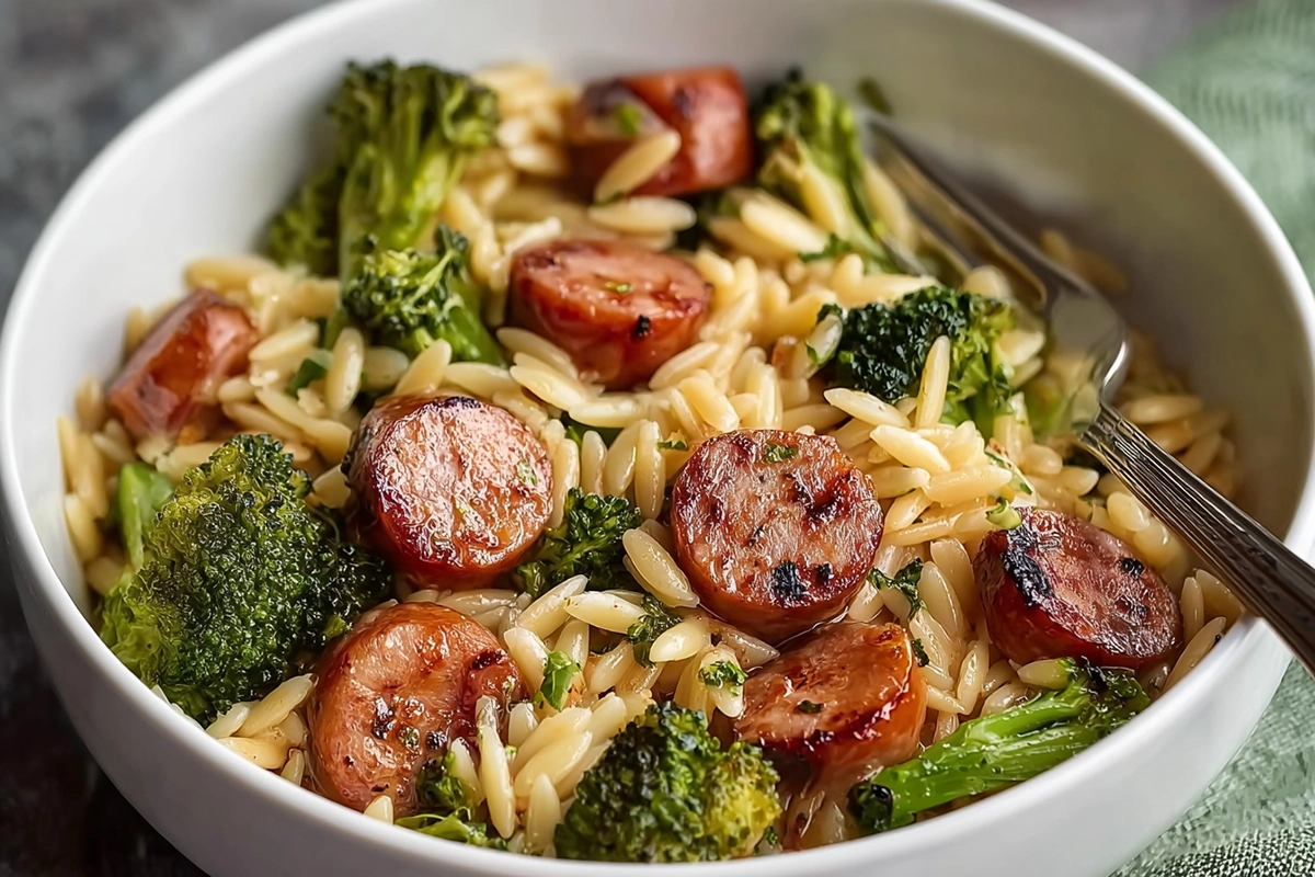 Chicken Sausage Broccoli Orzo: A Savory One-Pot Weeknight Hero 5 Chicken Sausage and Broccoli Orz