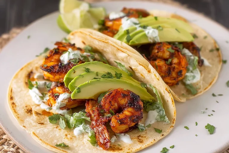 Cilantro Lime Shrimp Tacos