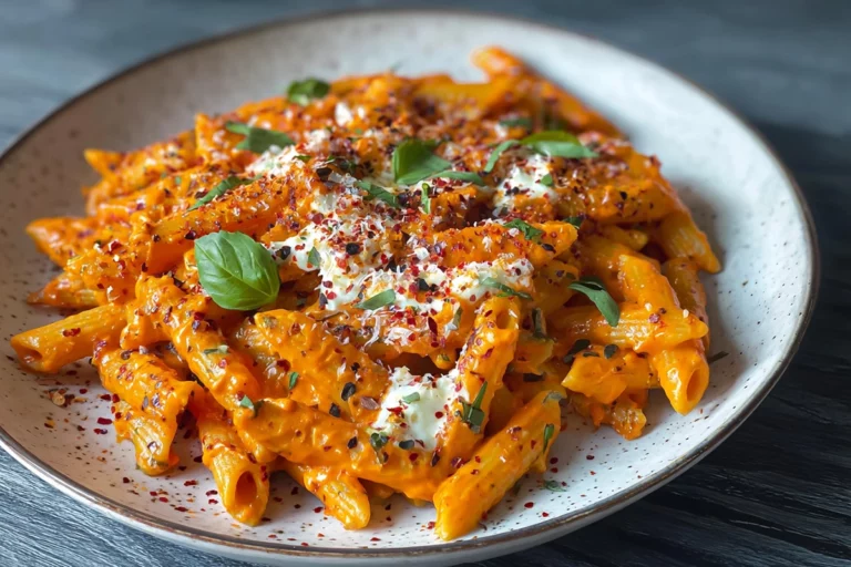 creamy tomato garlic pasta