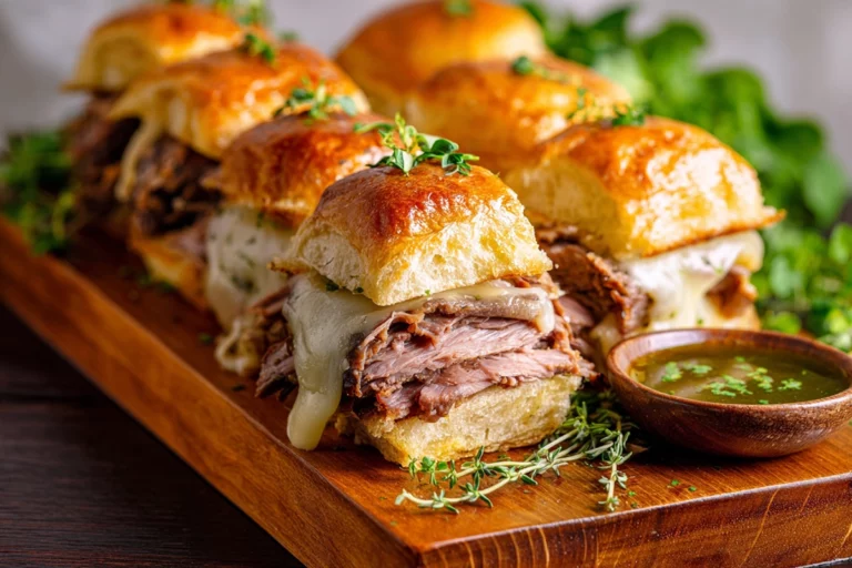 Easy French Dip Sliders