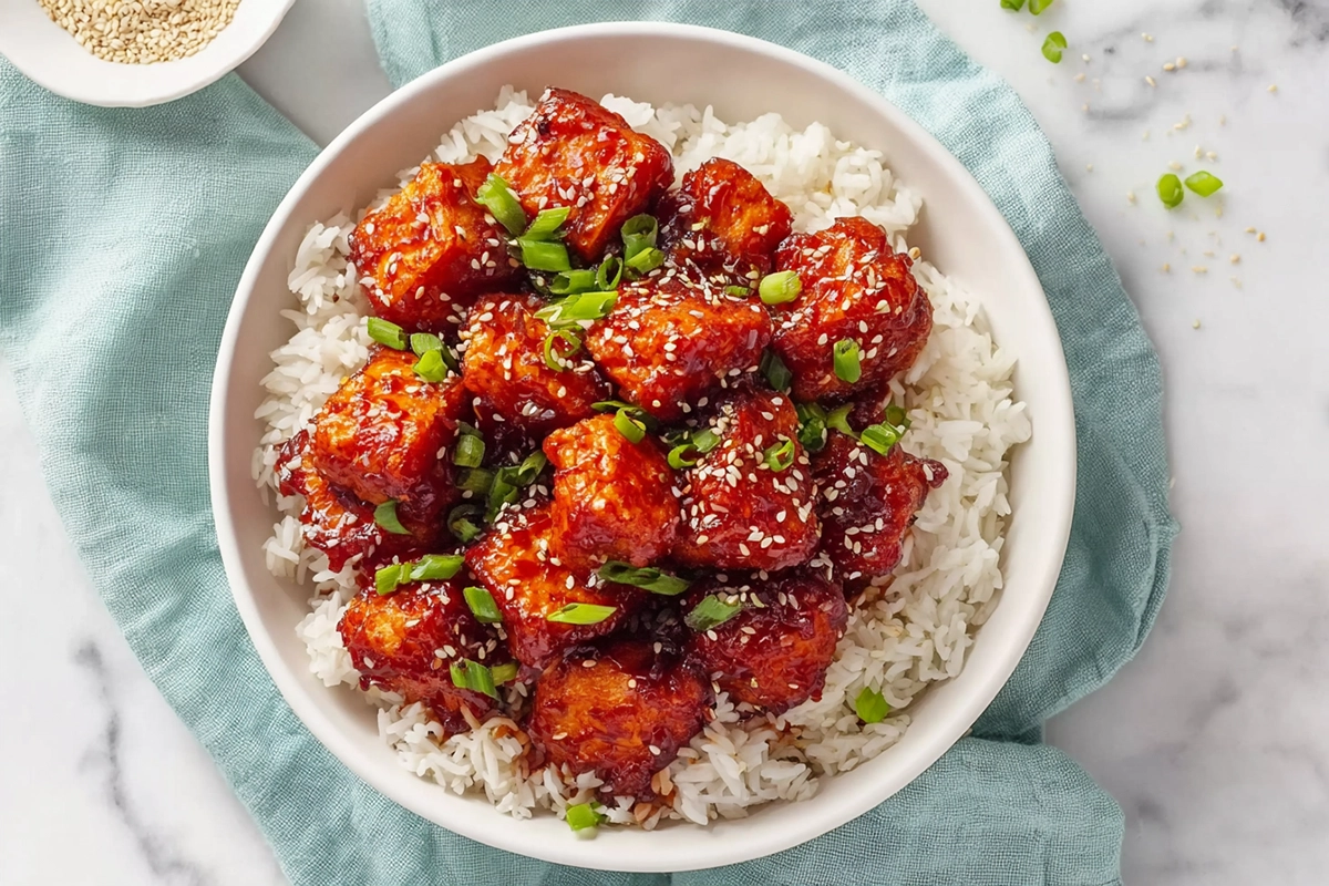 Honey Garlic Salmon Bite