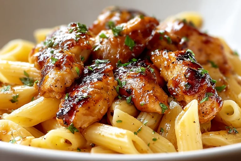 Honey Pepper Chicken Pasta