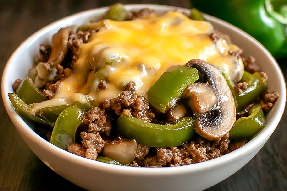 Philly Cheesesteak Bowl: A Quick, High-Protein Comfort Fix for Busy Nights 5 Philly Cheesestea
