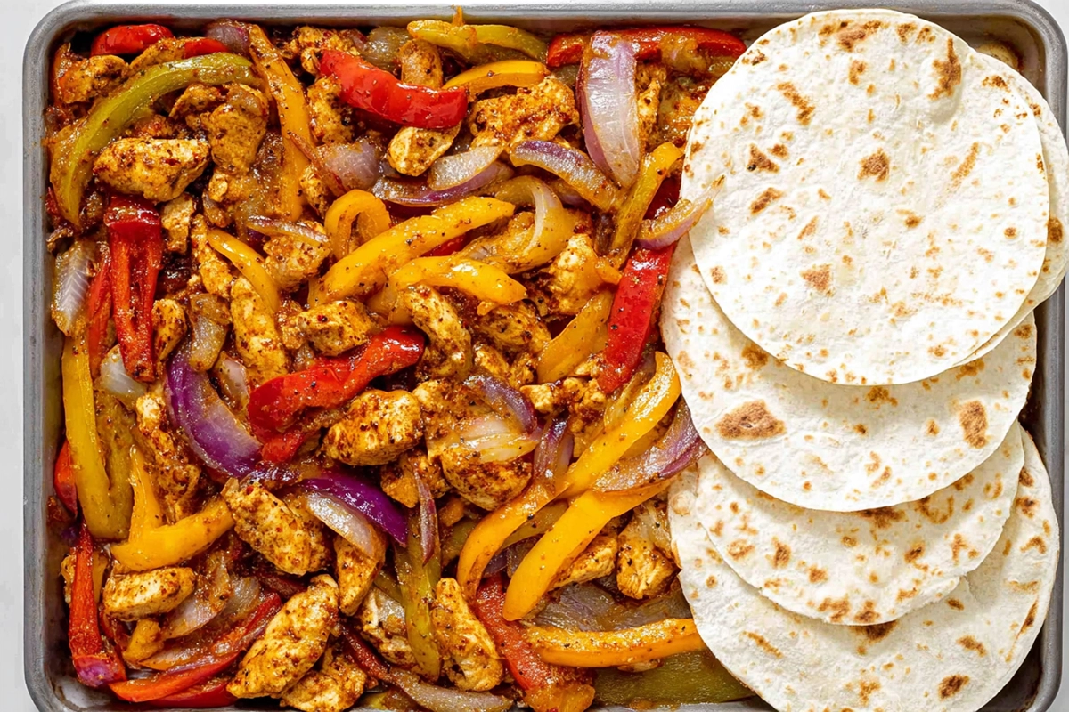 Sheet Pan Chicken Fajita