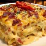 Southern Chicken Spaghetti Casserole