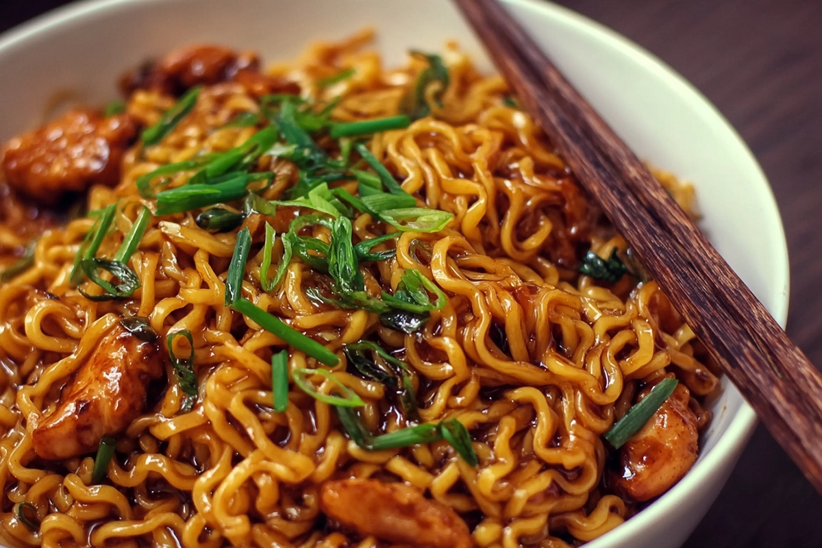 Sticky Garlic Chicken Noodles: A 20-Minute Asian-Inspired Stir-Fry That’s Pure Comfort 5 Sticky Garlic Chicken Noodle