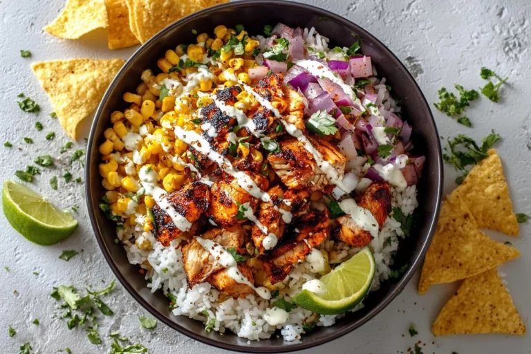 Street Corn Chicken Bowl
